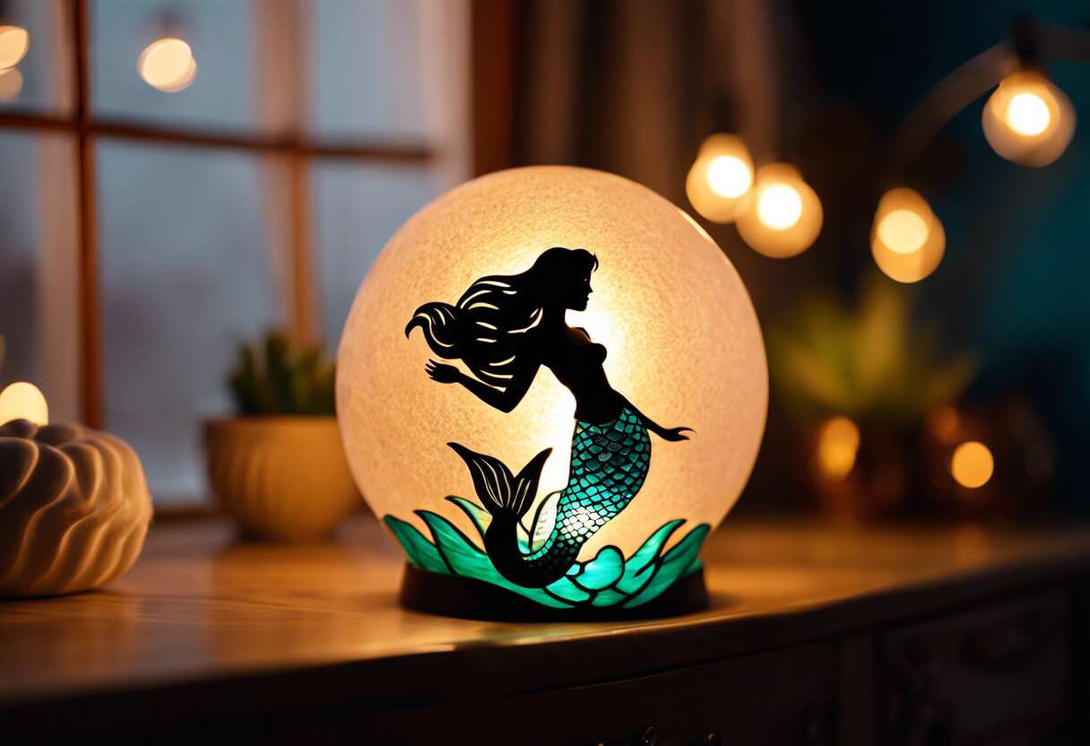 Guide d'achat : meilleures lampes sirène 3D pour un éclairage enchanteur