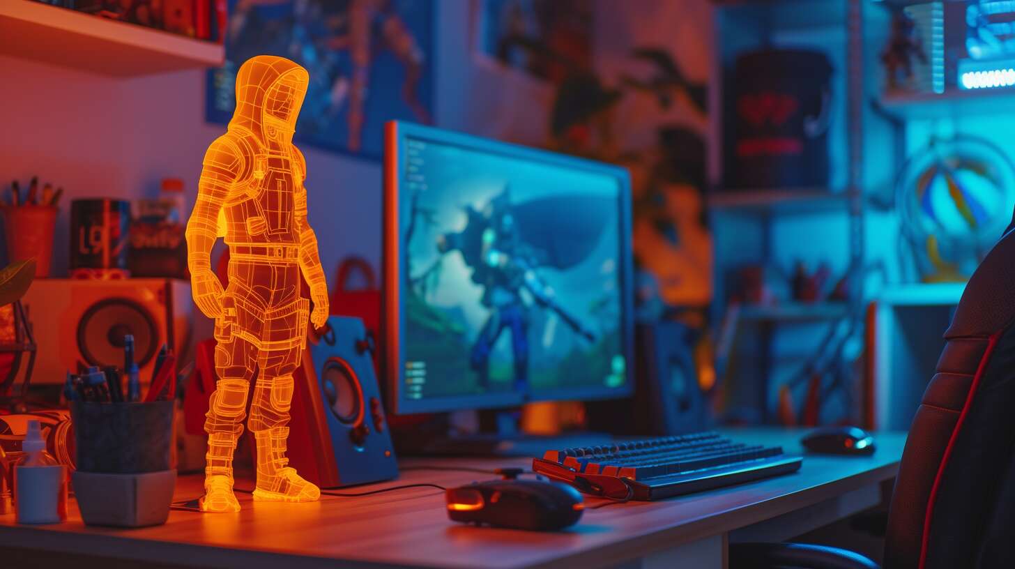 Lampe 3D Fortnite : idée cadeau parfaite pour les gamers