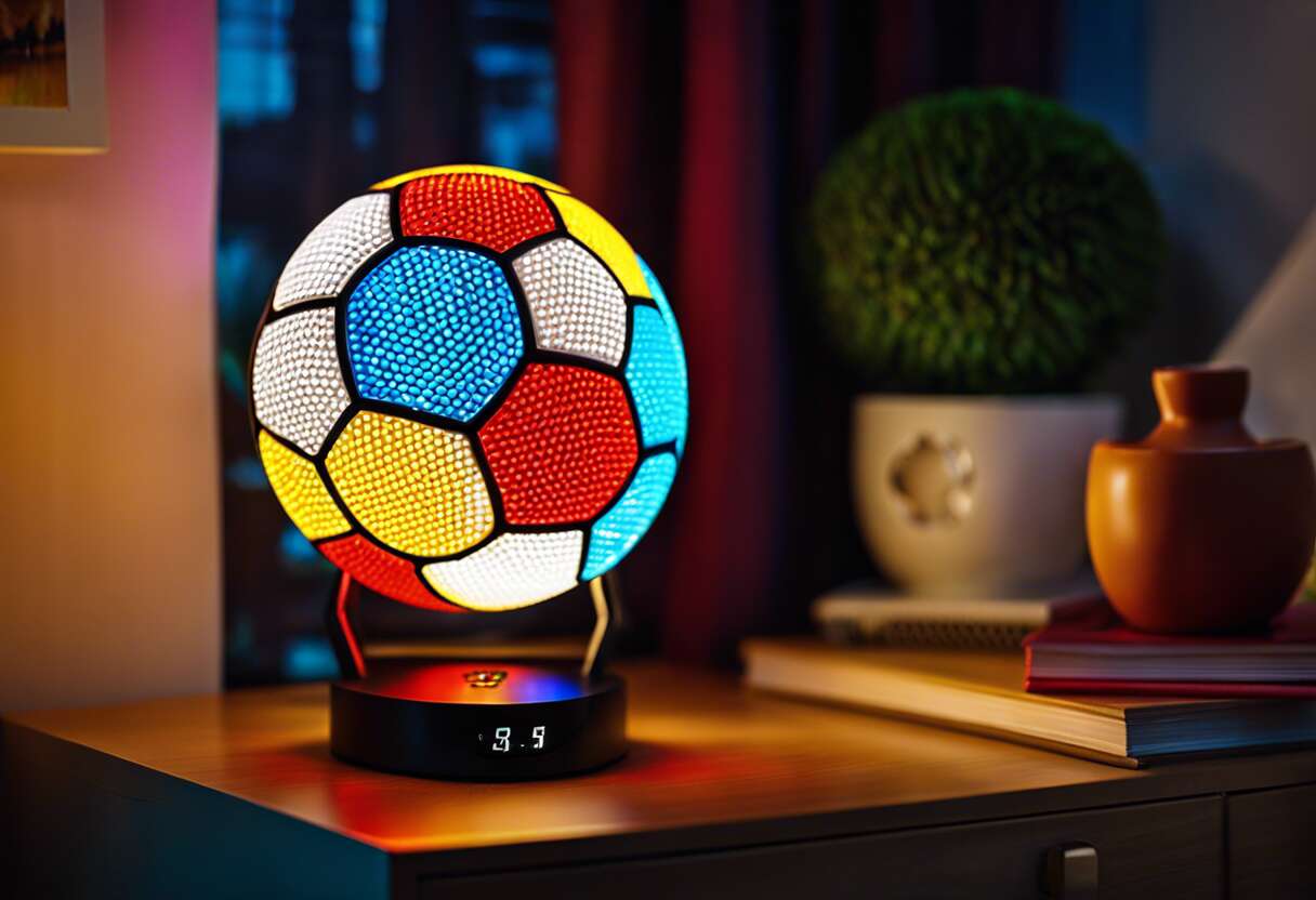 Lampe LED 3D Sport : trouvez la Parfaite Lampe 3D Football pour Fan de Foot