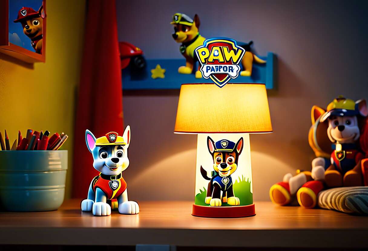 Lampe 3D Pat'Patrouille : pourquoi les enfants l'adorent ?