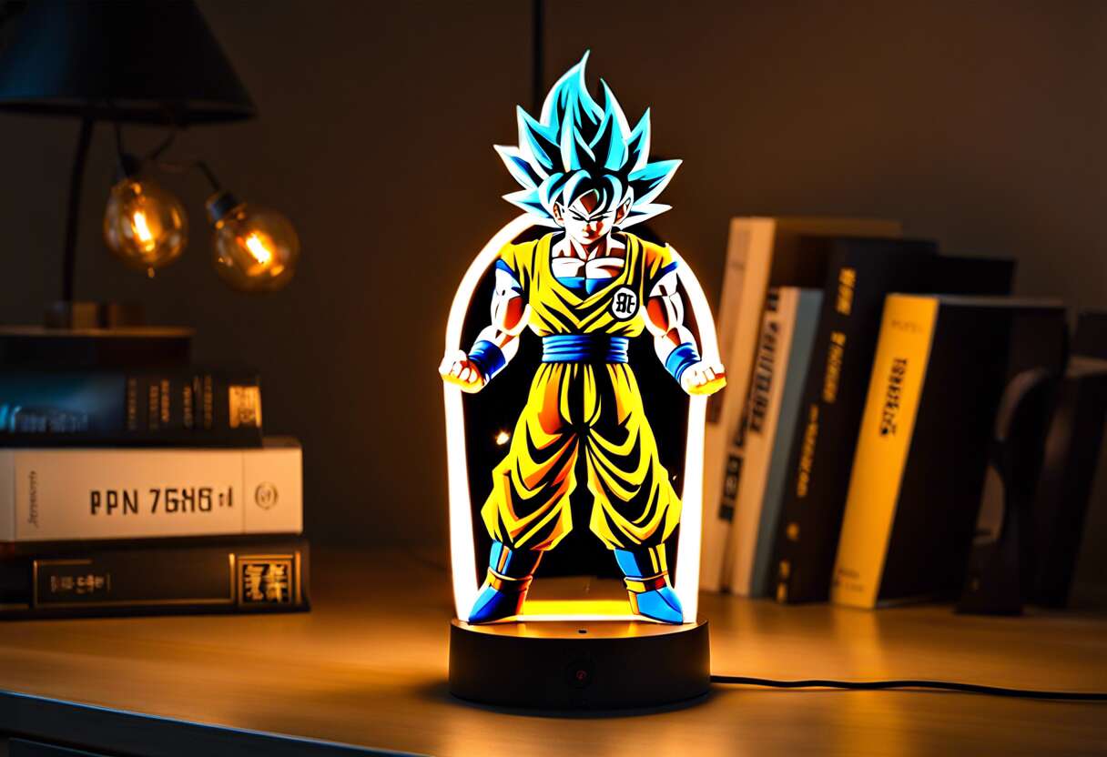 Un éclairage d'ambiance pour les passionnés de dragon ball