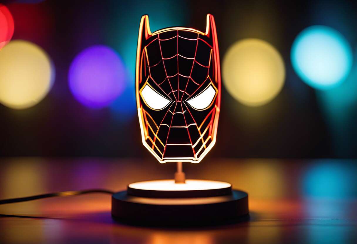 Personnalisation et originalité : l'essor des lampes 3d à l'effigie de vos héros préférés