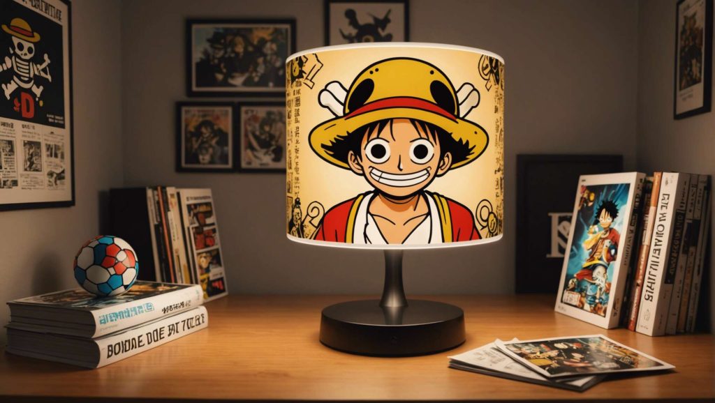 Lampe 3D Manga One Piece : illuminez votre espace avec votre anime préféré