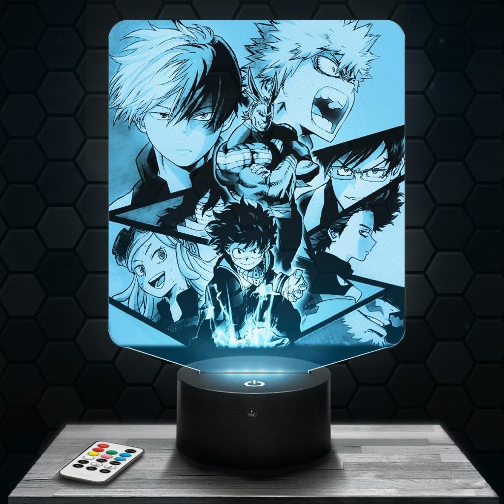 Veilleuse Manga 3D : l'illusion parfaite pour votre chambre
