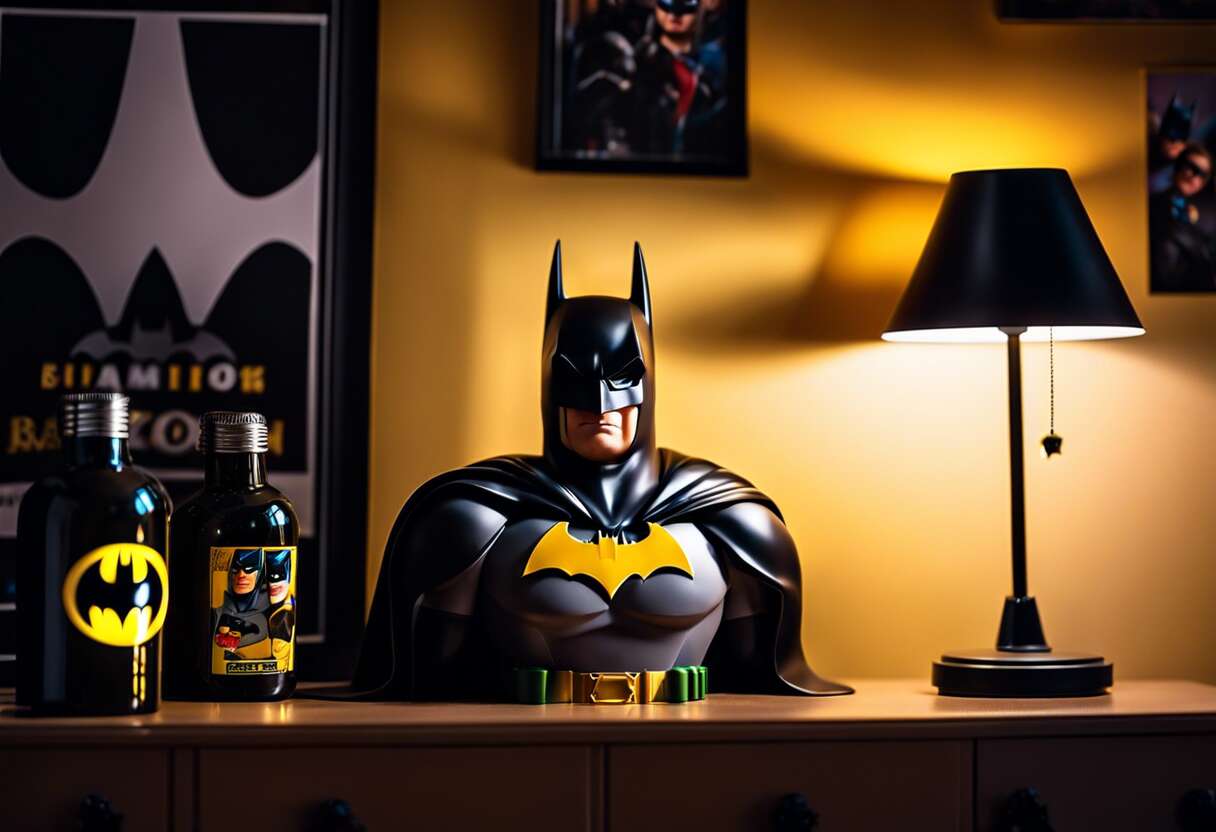 Immersion nocturne : la place des lampes 3D Batman dans la culture pop