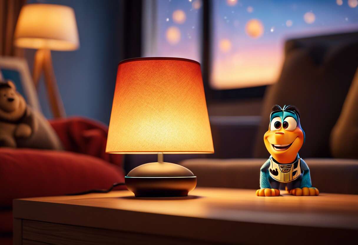 Lampe 3D Disney Pixar : illuminez votre intérieur avec vos films préférés
