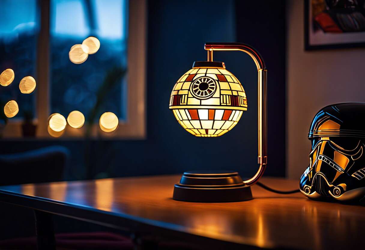 Lampe 3D Star Wars : illuminez votre univers avec style !