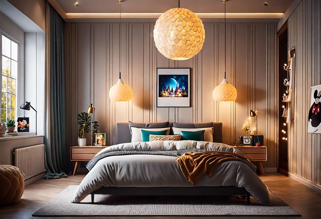 Personnalisez votre espace avec les lampes 3d à l'effigie des personnages disney