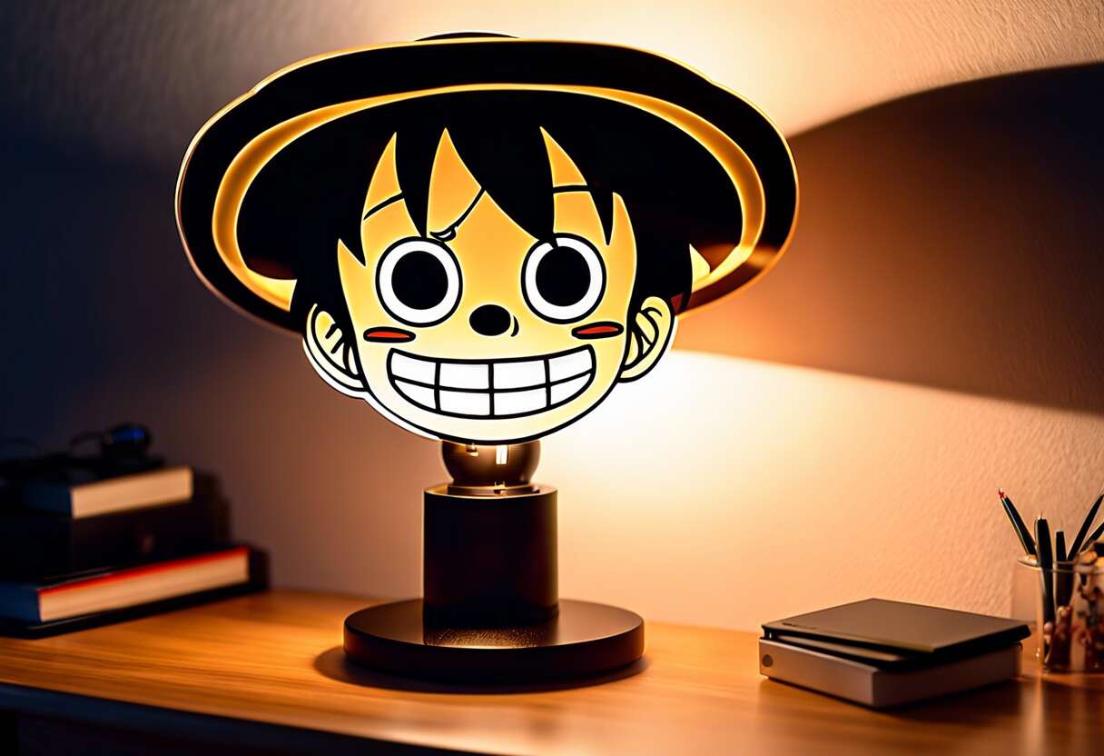 Pourquoi les fans d'One Piece raffolent des lampes 3D Luffy
