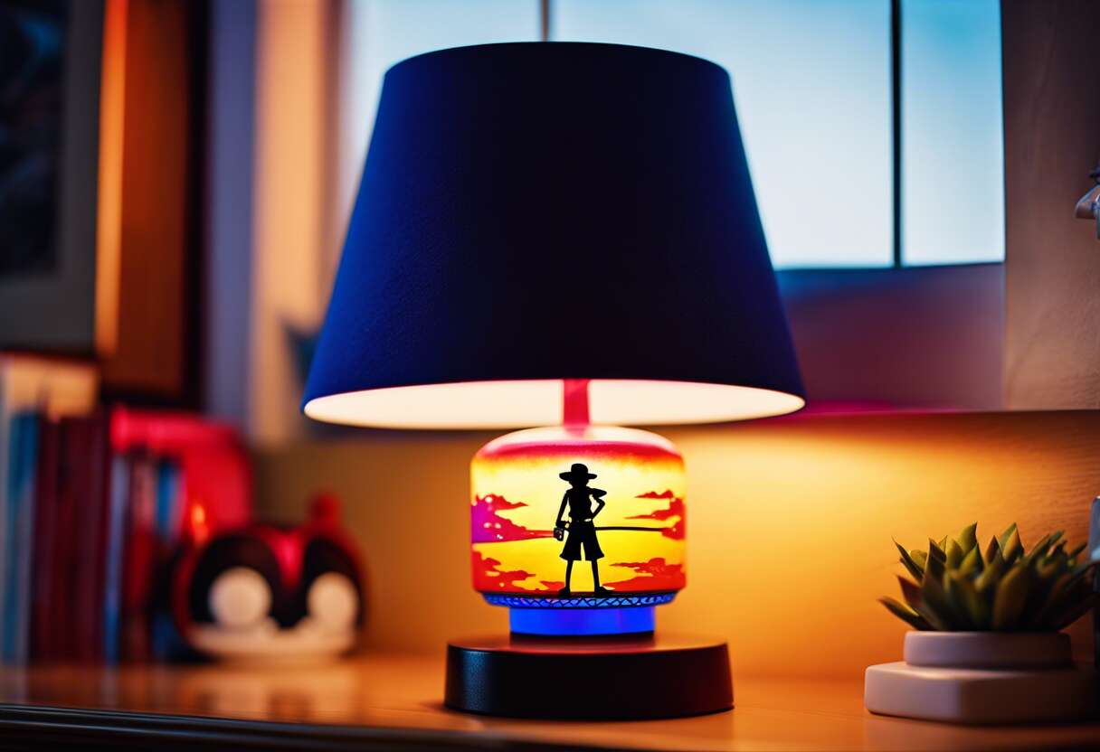Lumière sur les lampes 3d one piece : une décoration tendance