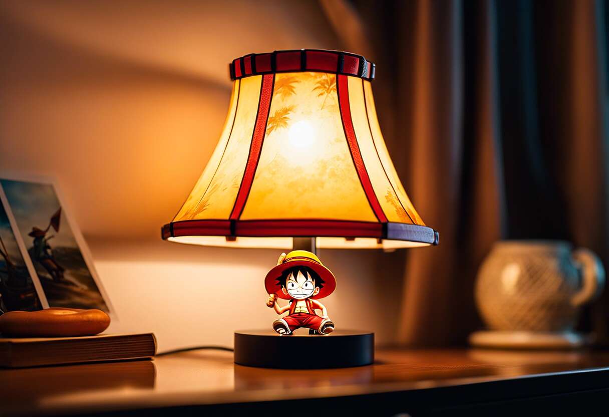 Personnalisations et choix variés pour les lampes luffy 3d