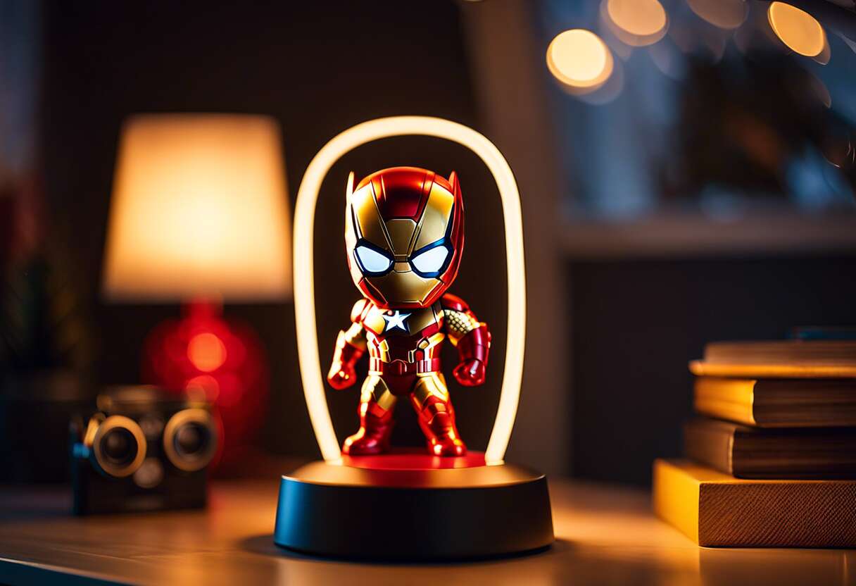 Ambiance Marvel chez soi : quelles lampes 3D choisir ?
