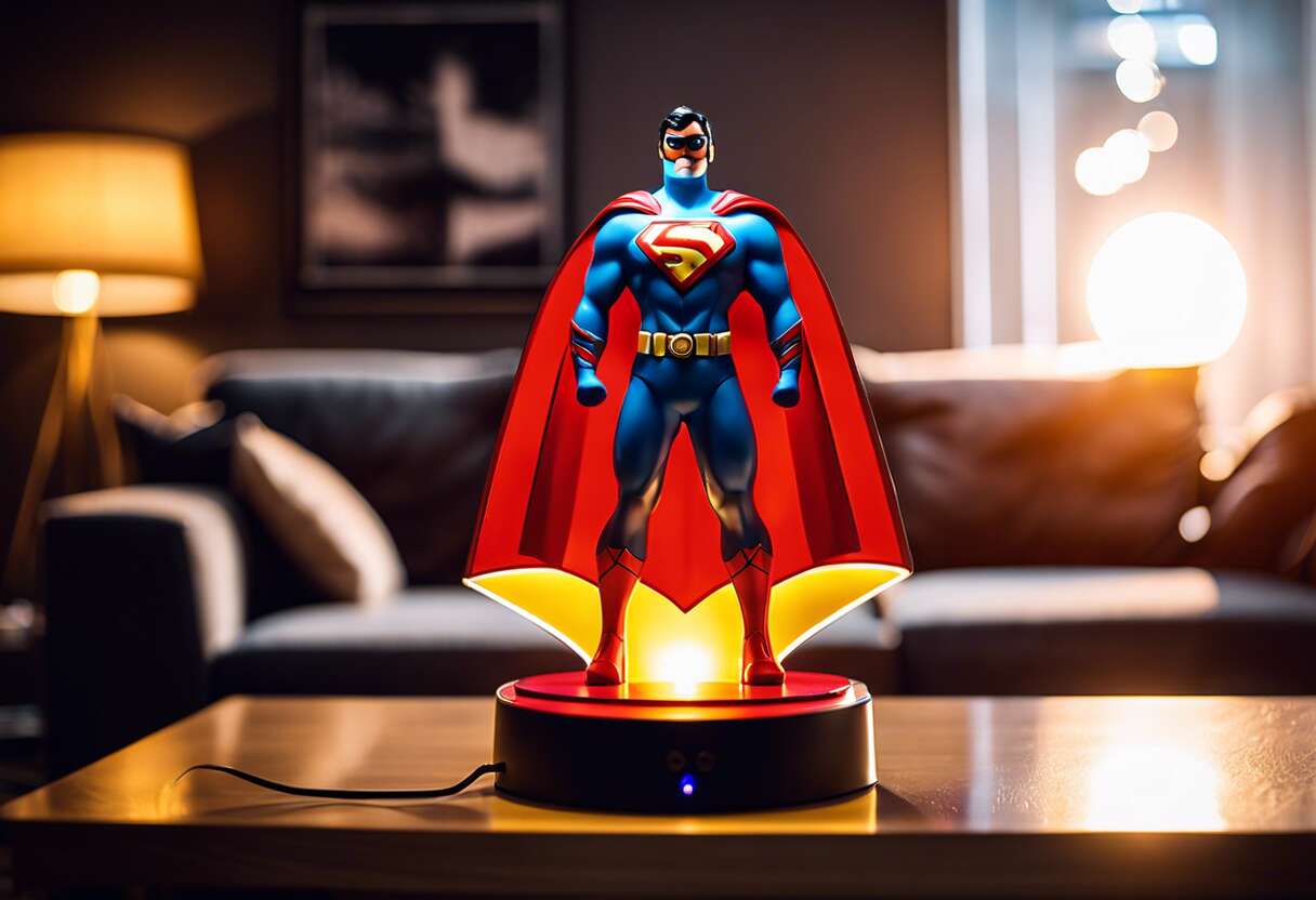 La lumière au service des super-héros : choisir sa lampe 3d de décoration