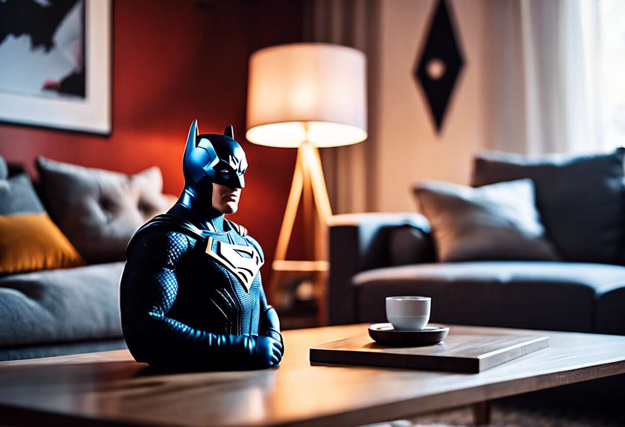 Associer déco et passion : comment bien intégrer une lampe 3d dans son salon