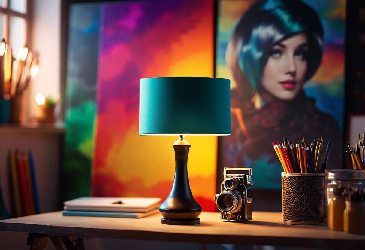 Lumière sur la créativité : quand art et lampes 3D se rencontrent
