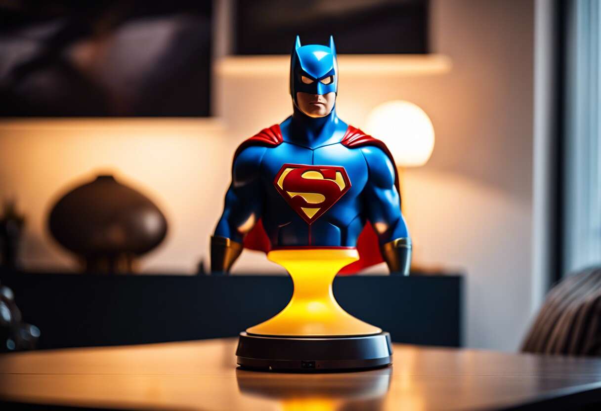 Styles et tendances : comment choisir sa lampe 3D de Super-héros