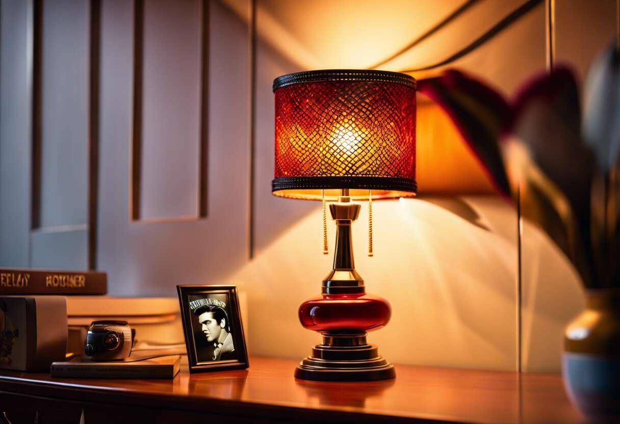 La lampe 3d elvis presley : une icône lumineuse pour les fans