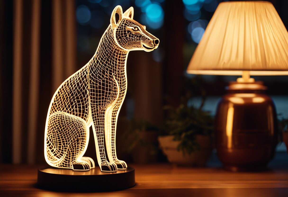 Entretien et durabilité : optimiser la vie de votre lampe 3D animaux domestiques