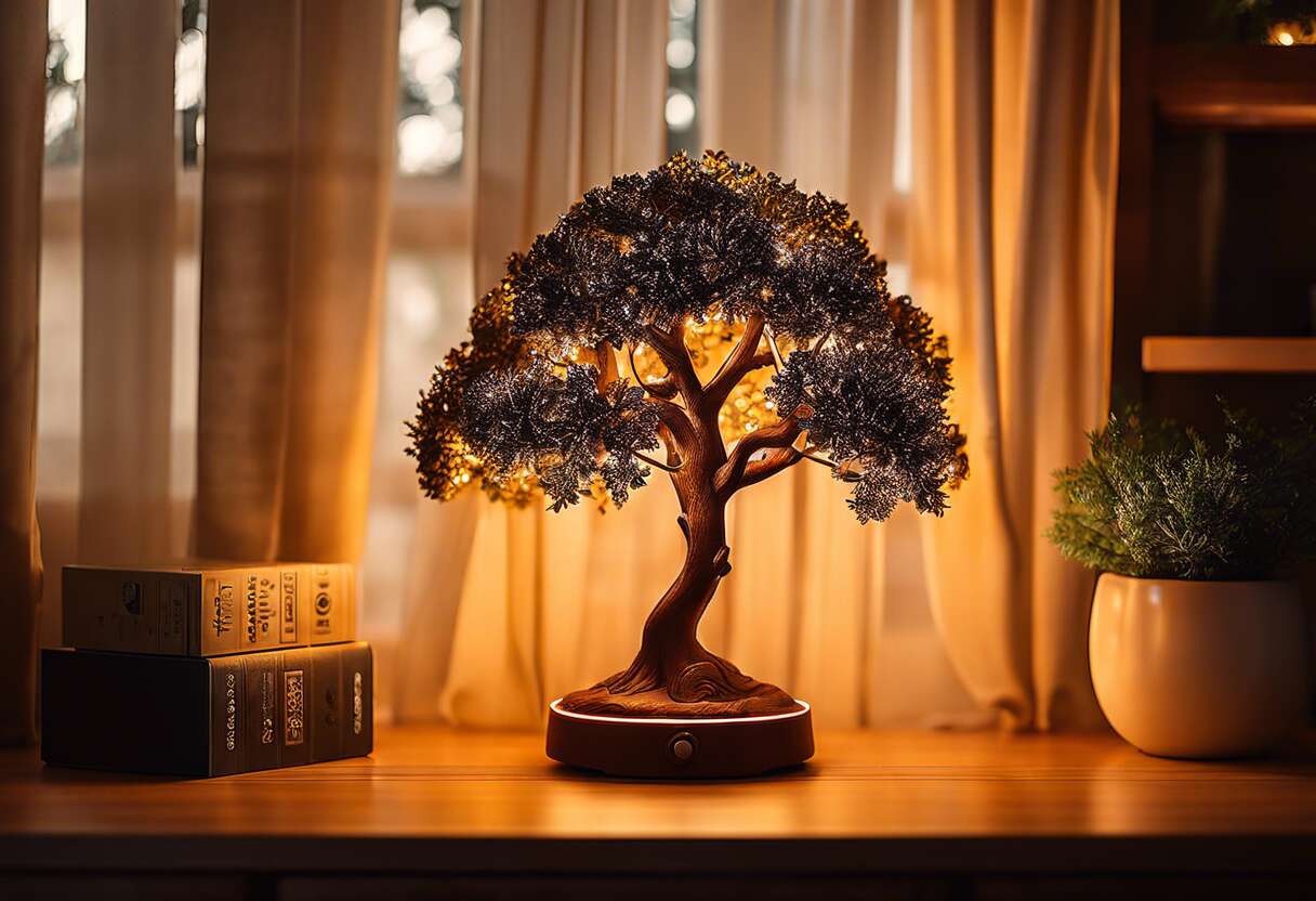 Top des designs de lampes 3D arbre de vie pour une touche naturelle