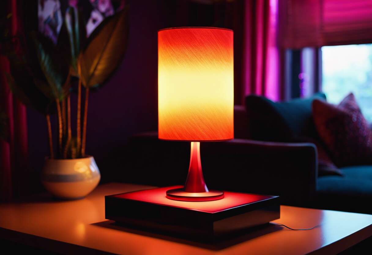 L'éclairage d'ambiance à travers les lampes 3d