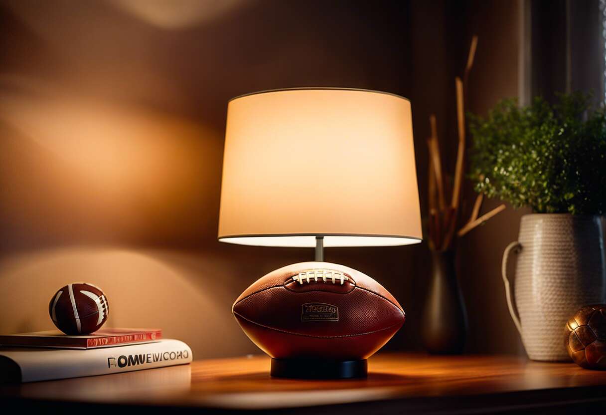 Lampe 3d ballon de foot : un éclairage qui marque des points