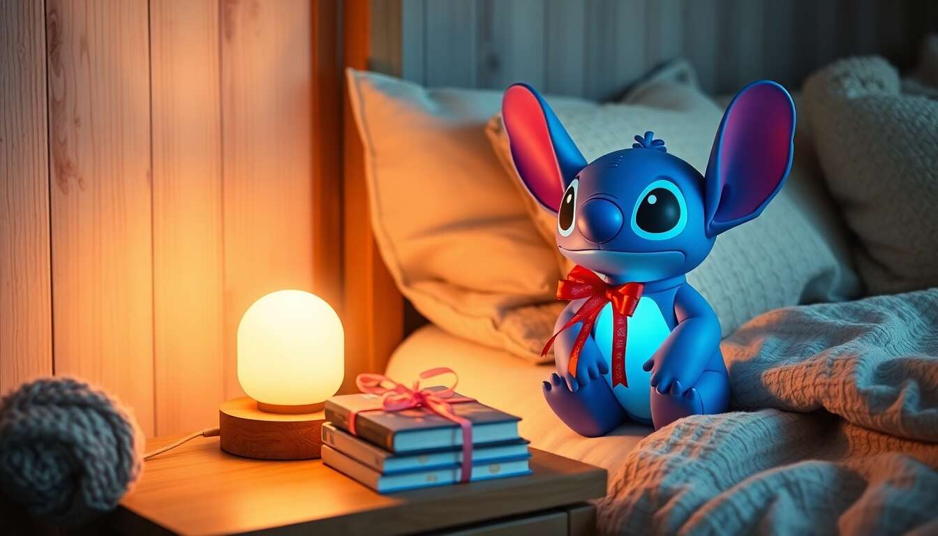 Guide pratique : choisir sa lampe stitch comme cadeau idéal
