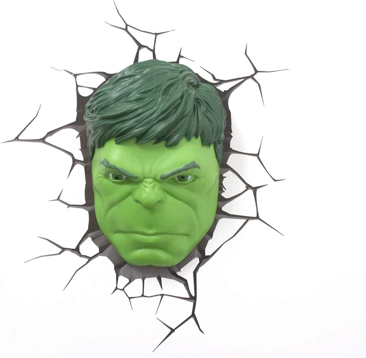 Avis éclairé : hulk 3D, l'applique murale Marvel qui frappe fort !