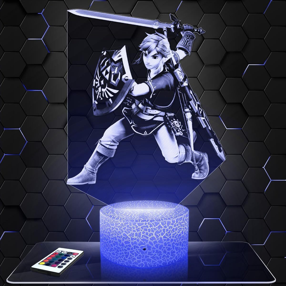 Test Lampe 3D Z : une veilleuse tactile pour gamers !