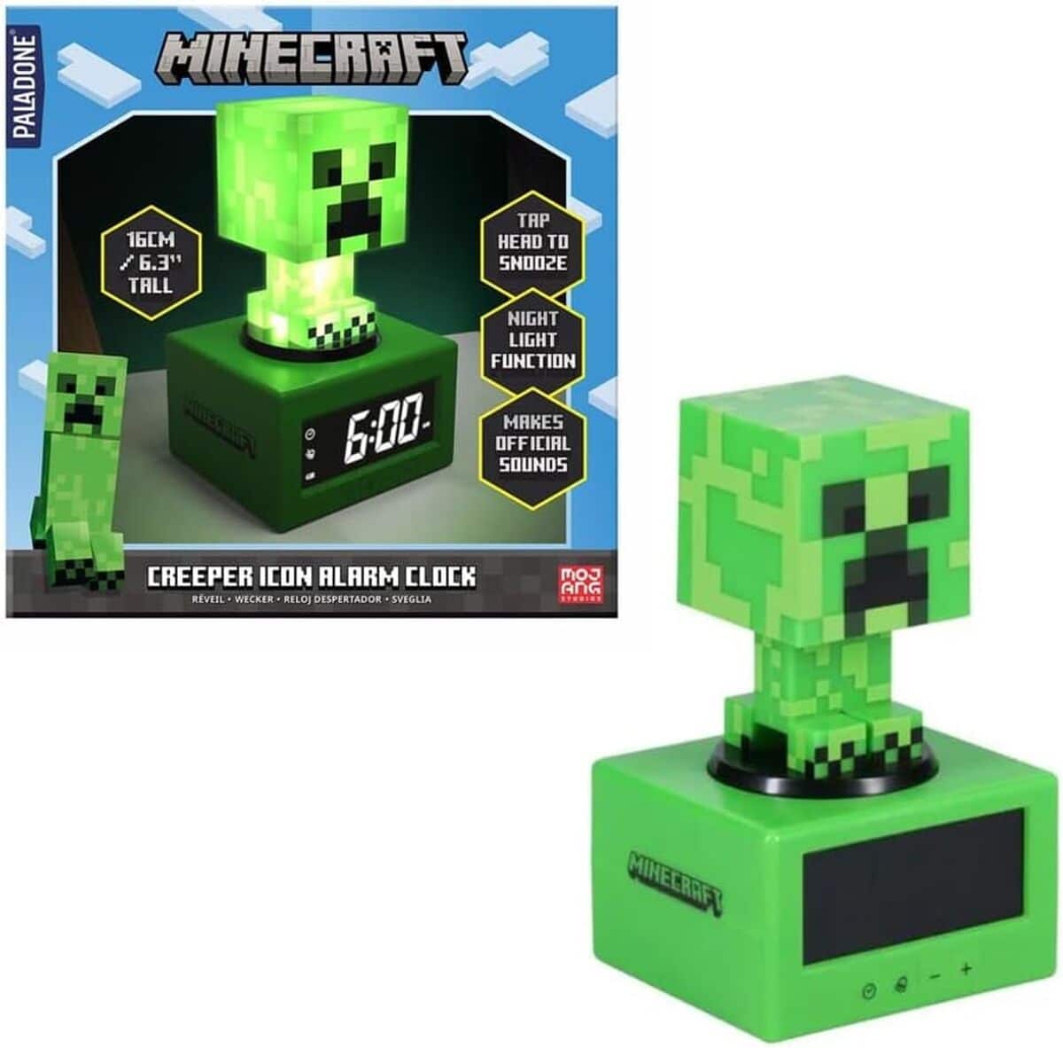 Test Réveil Creeper Minecraft : l'accessoire idéal pour les fans ?