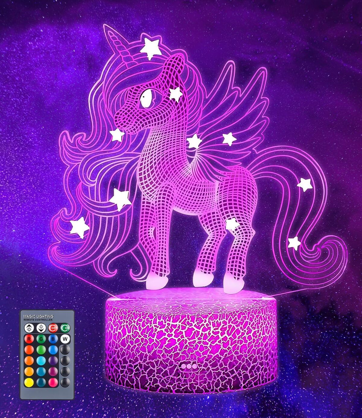 Test Yulado : la veilleuse 3D Licorne qui enchante les nuits des enfants