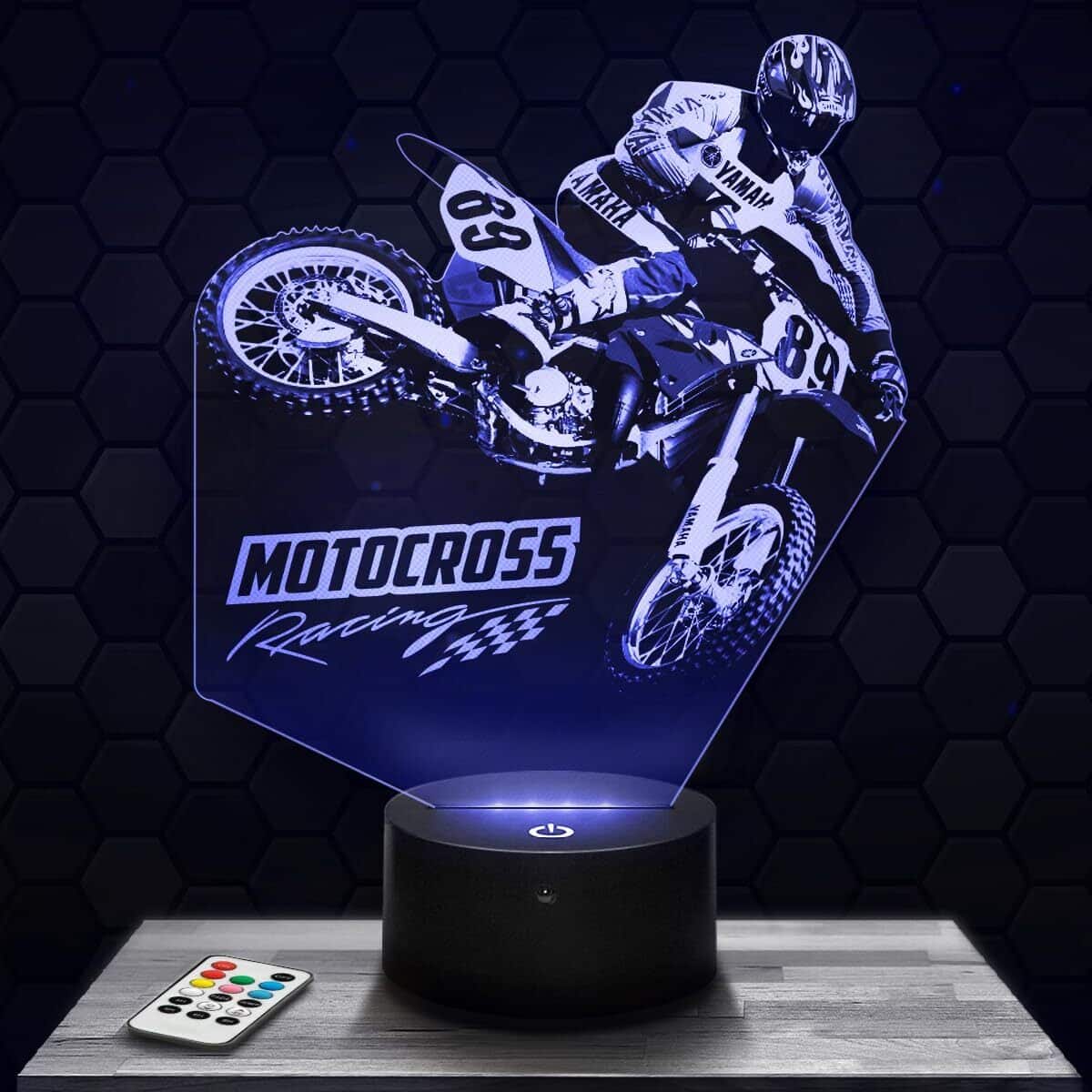 Veilleuse Moto 3D LED : test et Idées Cadeaux