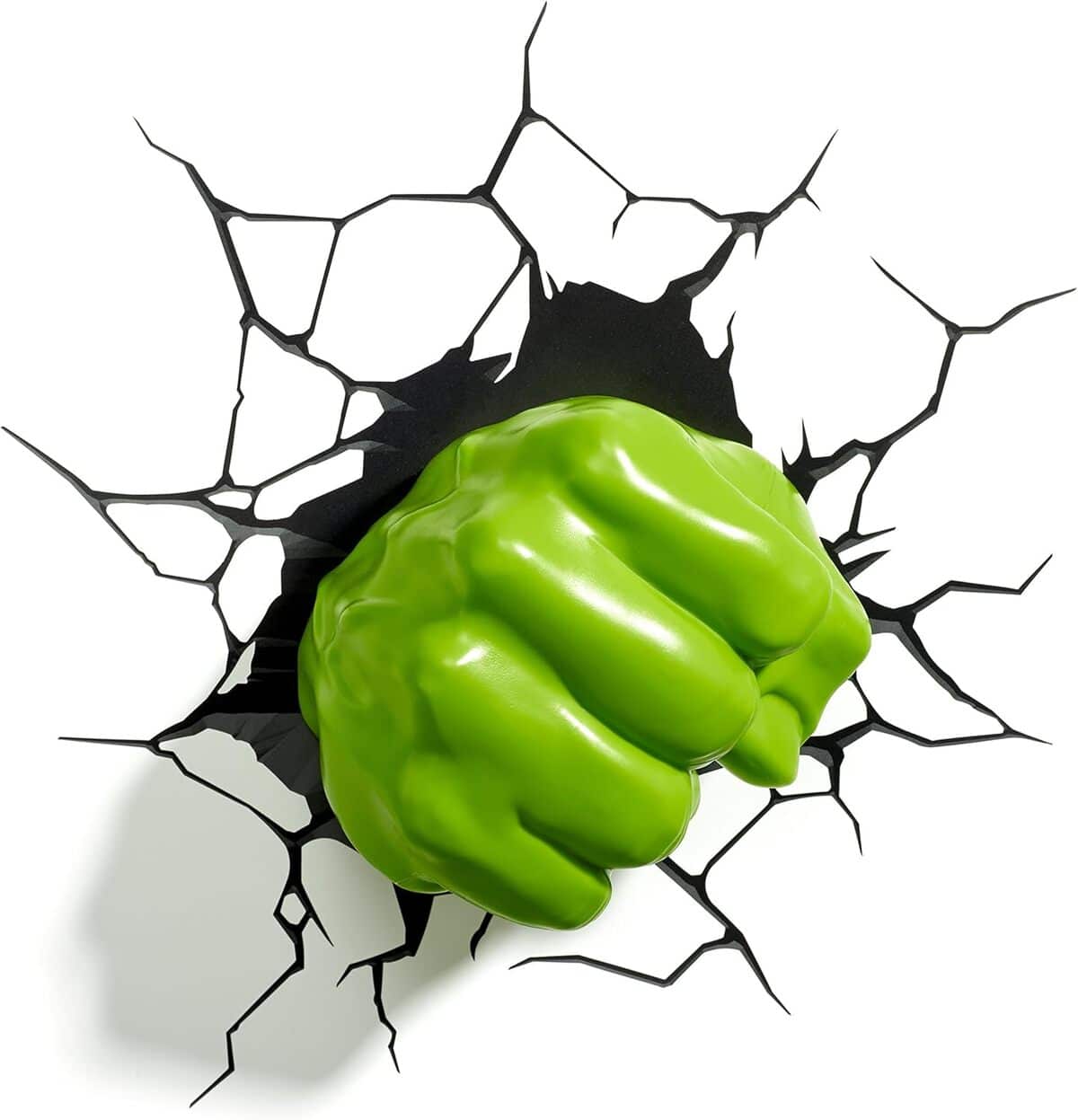 Test du poing lumineux Hulk 3D : avis déco marvel