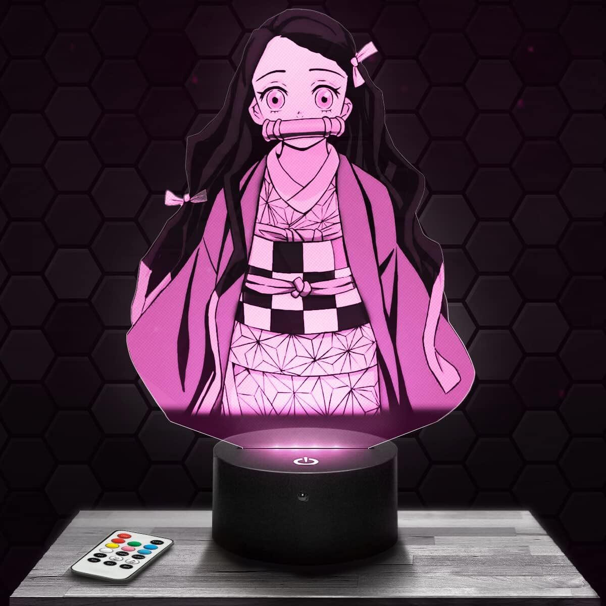 Test : lampe 3D LED Nezuko Kamado, la veilleuse manga à adopter ?