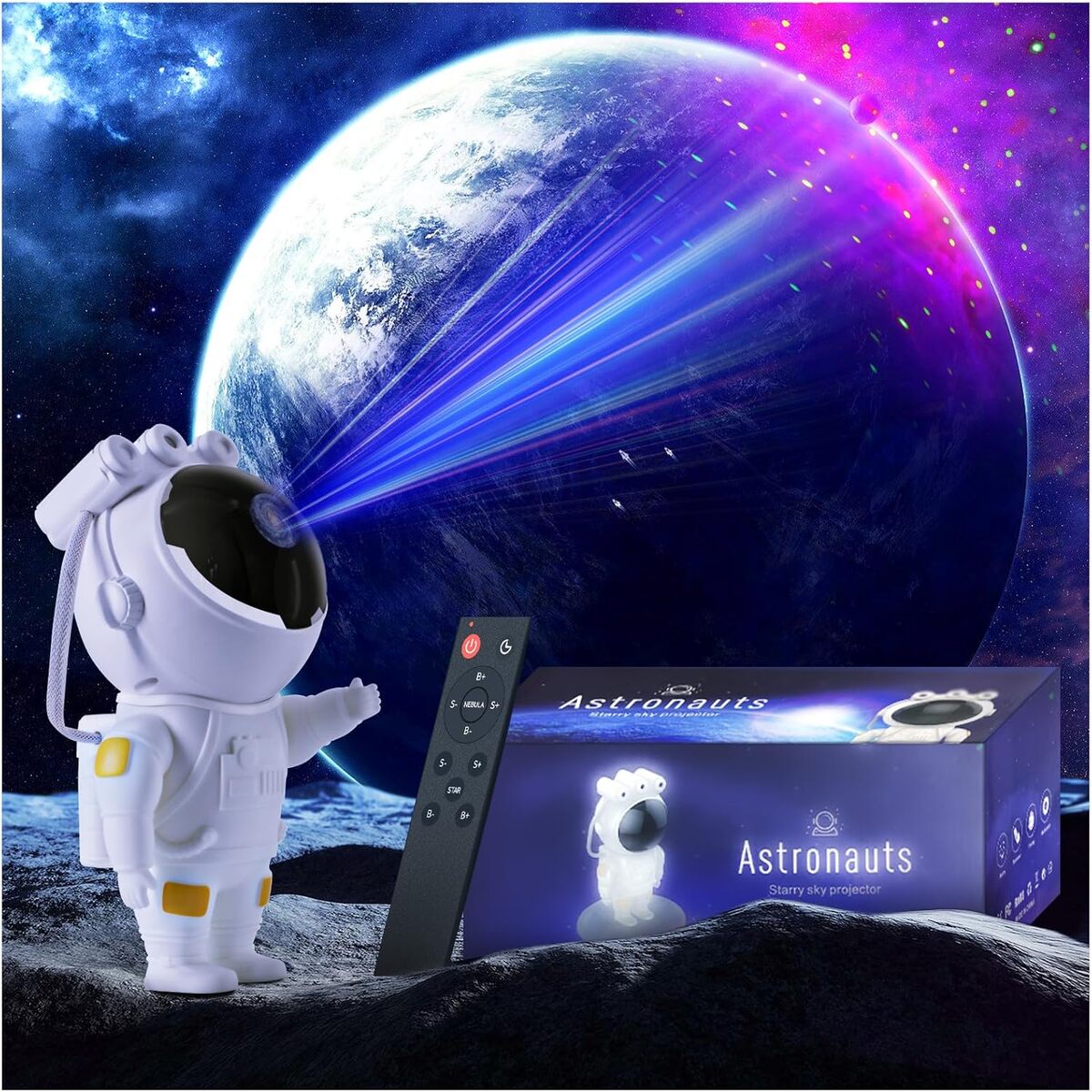 Avis sur le projecteur d'astronaute : lumières galaxie tendance pour chambre