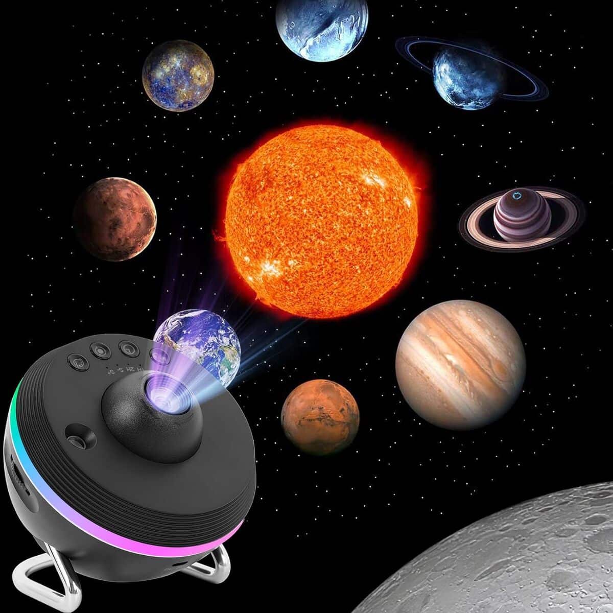 Test du projecteur ciel étoilé Planetarium, l'expérience galaxie en HD