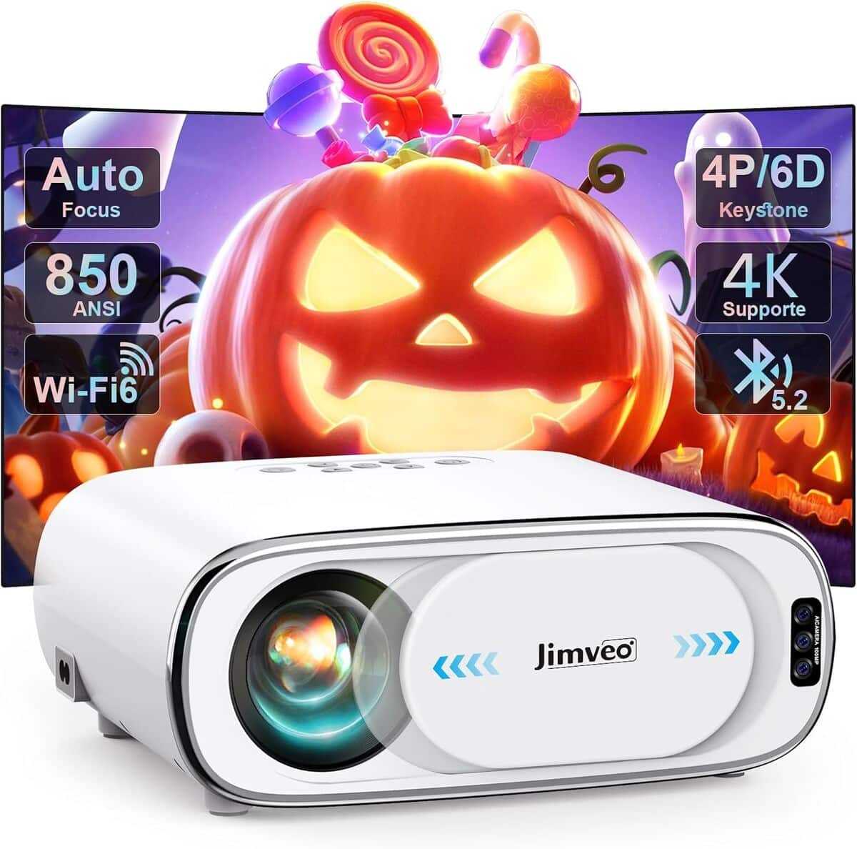 Test du vidéoprojecteur Jimveo : performance 4K et fonctionnalités avancées