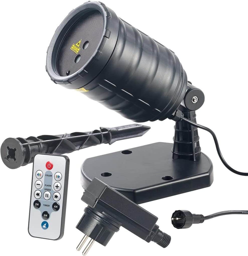 Test : lunartec projecteur laser 3 effets stellaires avec télécommande