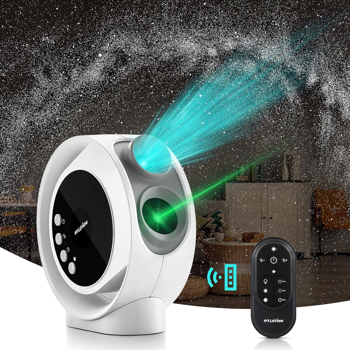 Test du projecteur LED LaView Ciel étoilé avec télécommande