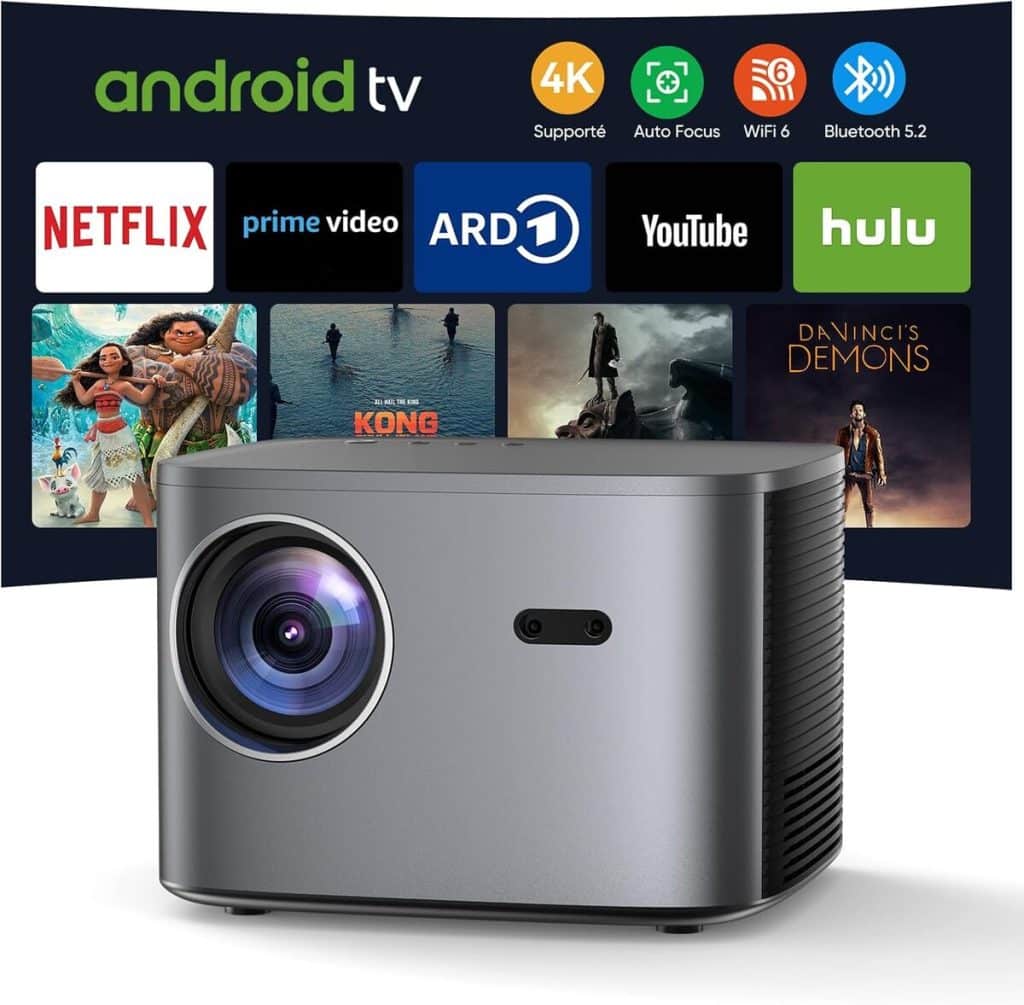 Test du vidéoprojecteur 4K polyvalent【Netflix & Autofocus】