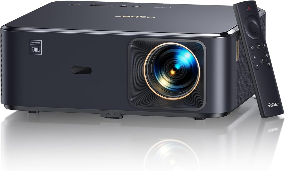 Test du vidéoprojecteur YABER K2s : 4K, son JBL et WiFi 6