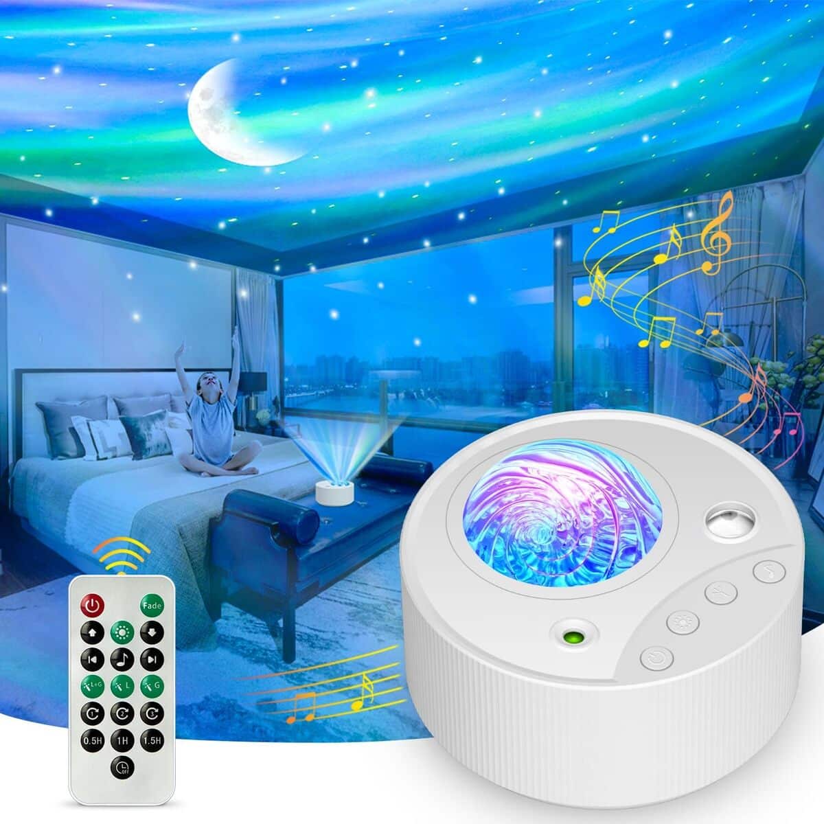 Test : projecteur ciel étoilé ibell, immersion galactique garantielle