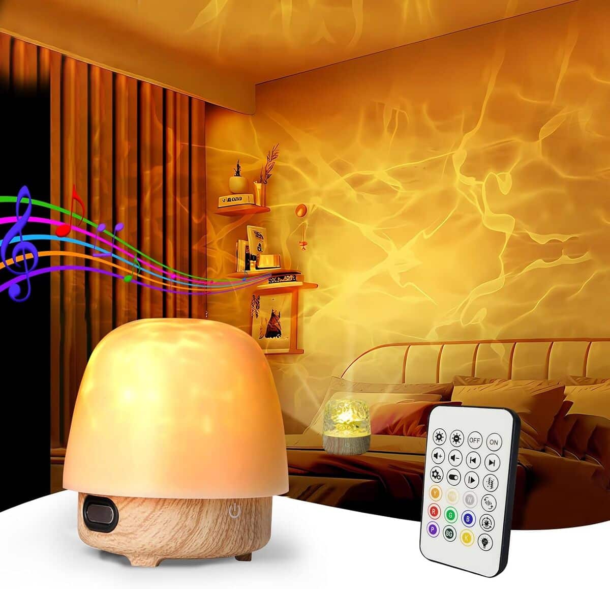 Test : projecteur de galaxie Bluetooth 16 couleurs pour chambre