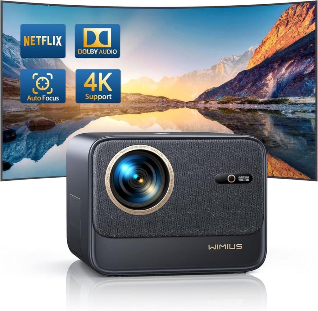 Test : vidéoprojecteur 4K WiMiUS - 30000 lumens et auto focus