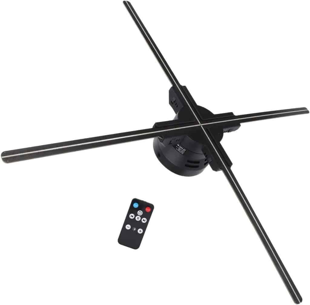 Test du ventilateur holographique 3D 672 LED