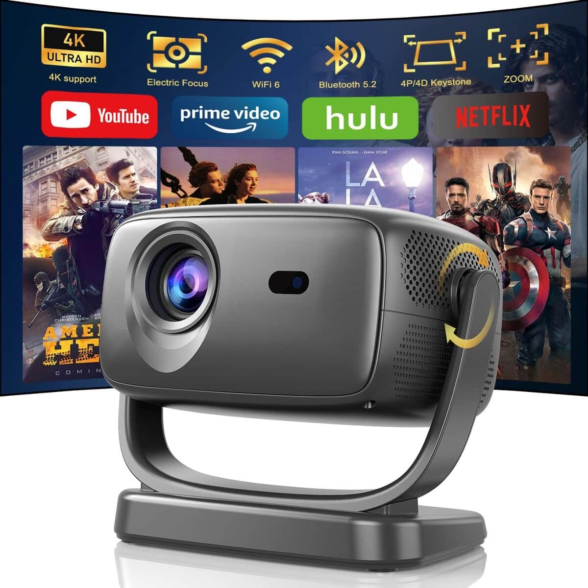 Test du vidéoprojecteur 4K : une expérience home cinéma complète