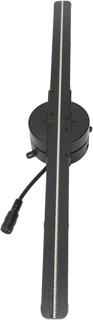 Test du ventilateur holographique 3D Led haute résolution 16.5 pouces