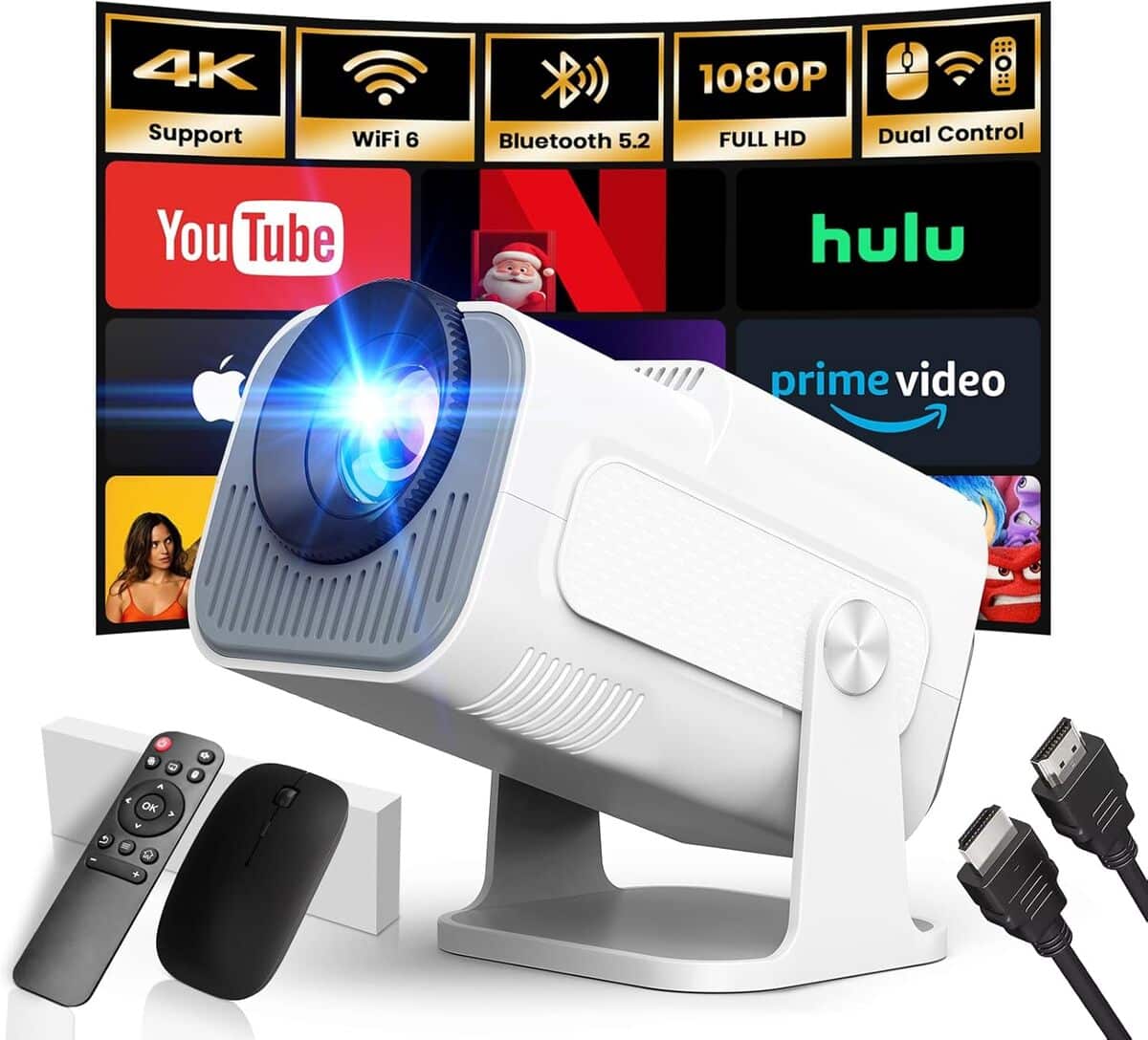 Test du vidéoprojecteur 4K FHD 2025 : performance et polyvalence à portée de main