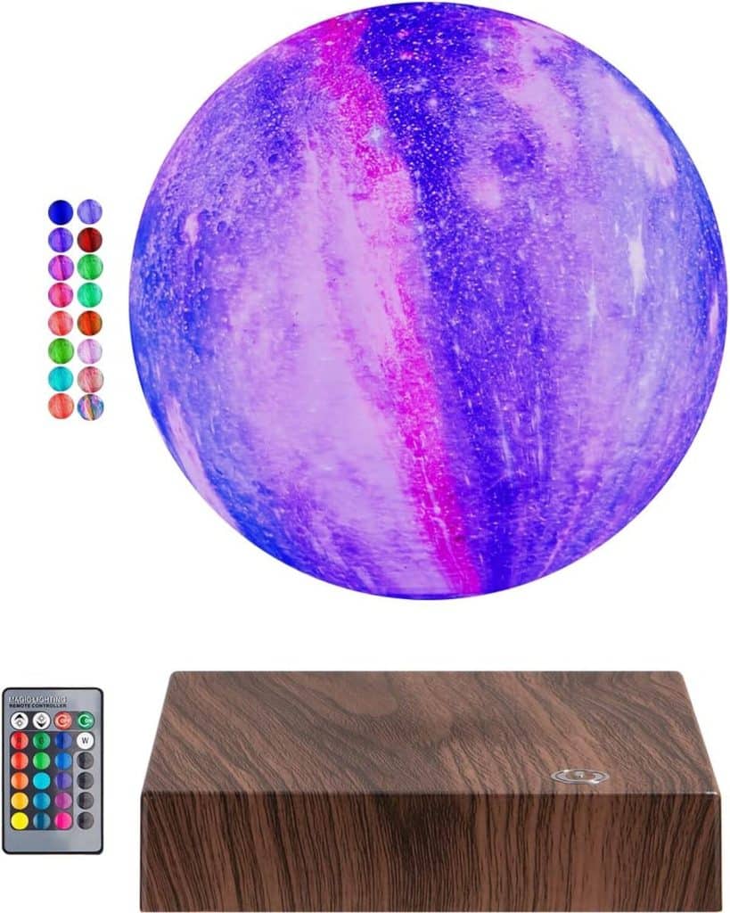 Test : lampe de lune flottante magnétique 16 couleurs LED