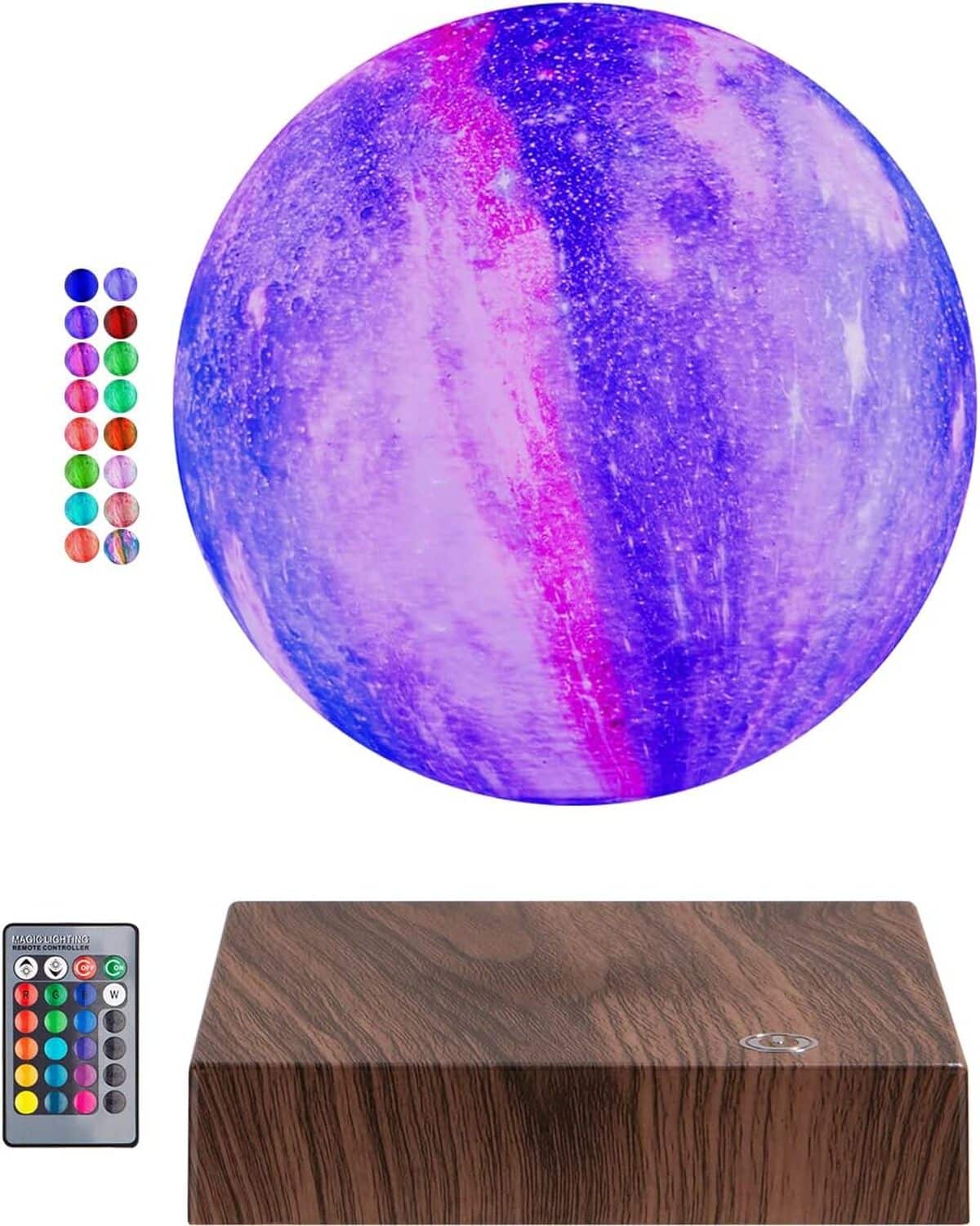 Test : lampe de lune flottante magnétique 16 couleurs LED