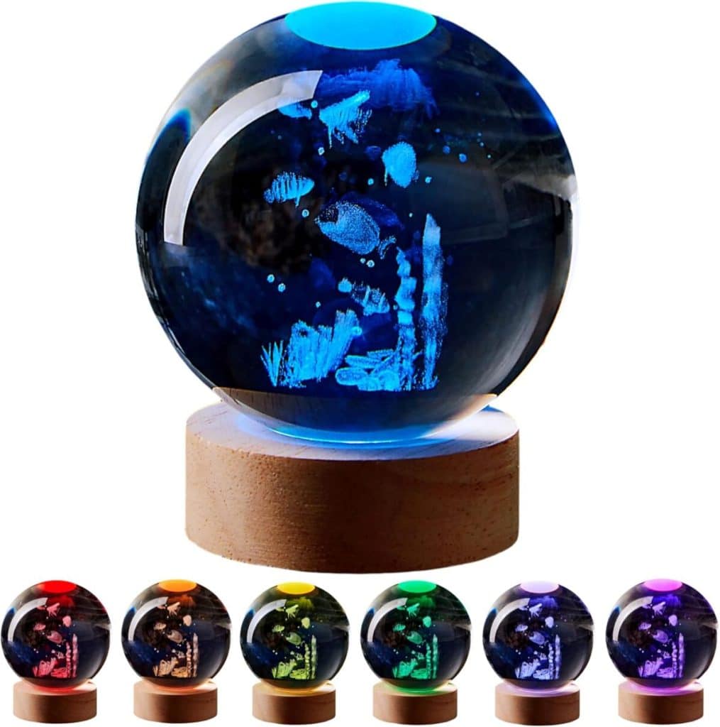 Test lampe océan LED 16 couleurs : une merveille pour votre bureau